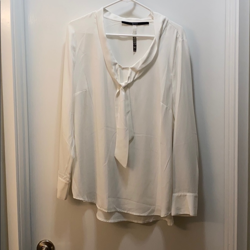 Kensie white blouse